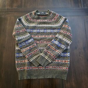 J. Crew Factory Fair Isle Sweater Size Medium